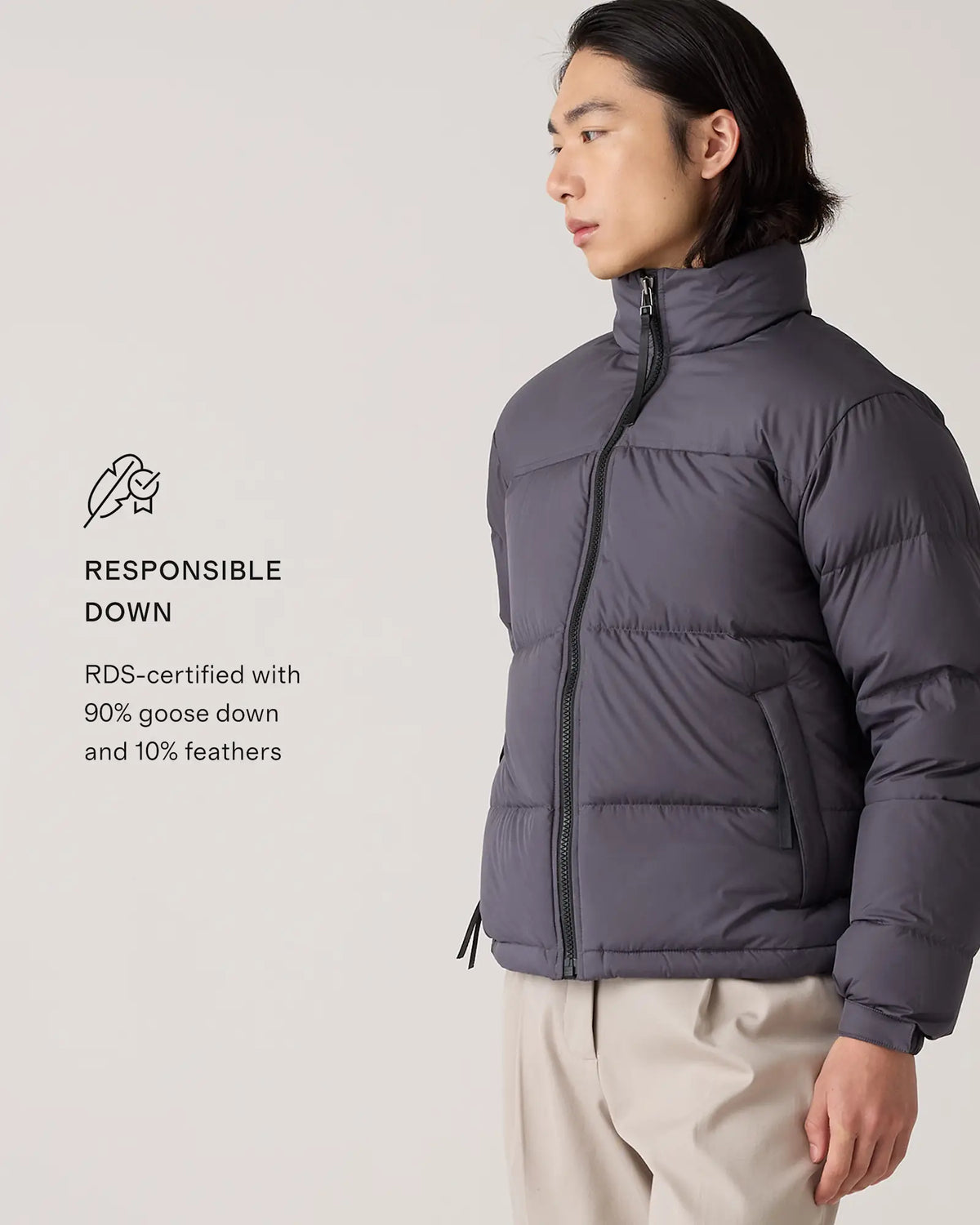 Responsible Down Puffer Jacket - US 8445