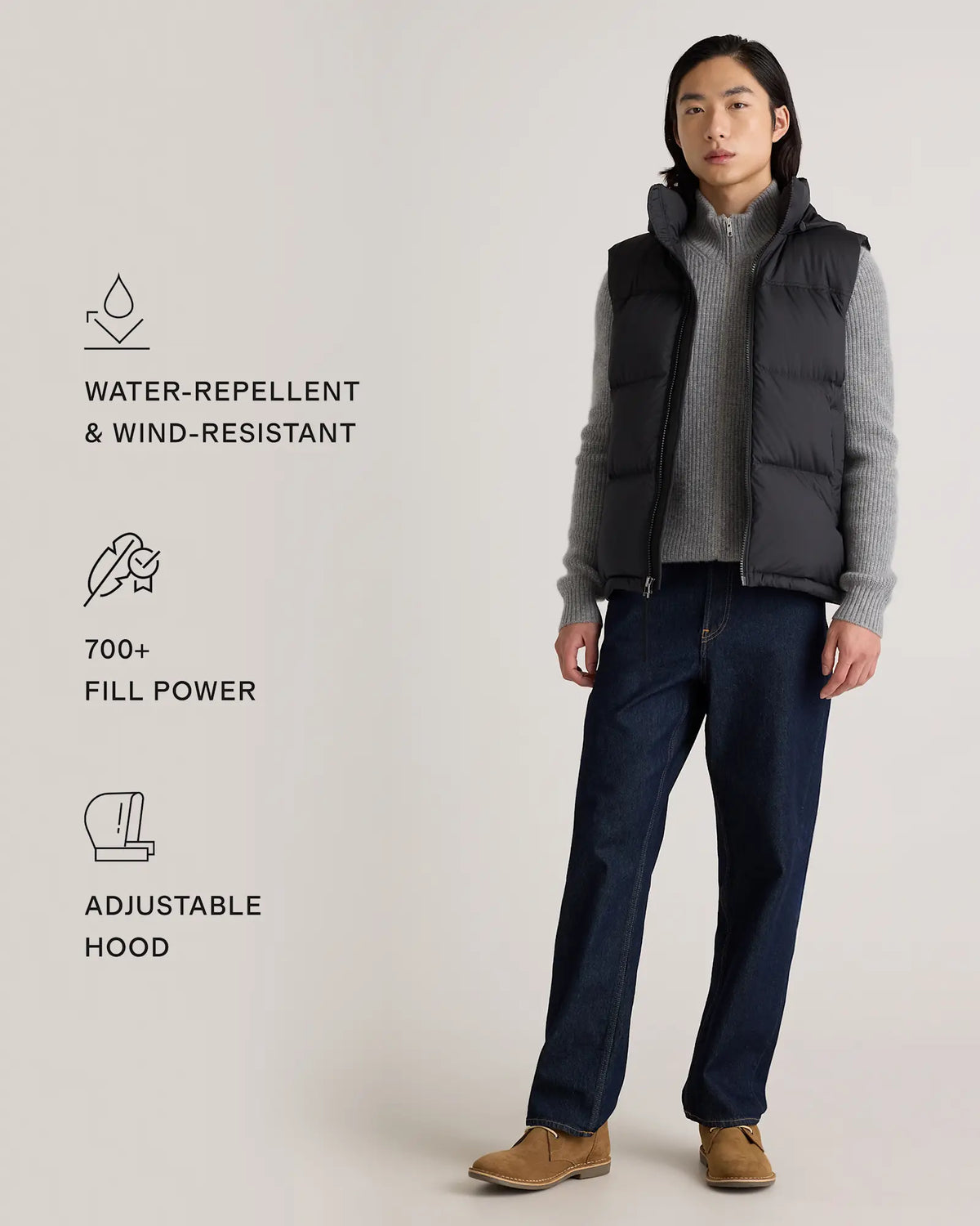 Responsible Down Puffer Vest - US 7534