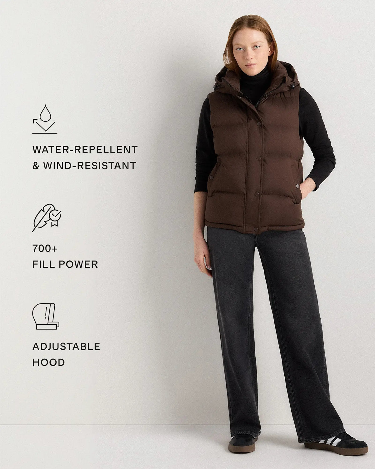 Responsible Down Puffer Vest - US 5090