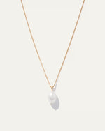 Baroque Pearl Pendant Necklace - US 6820