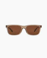 Clear Taupe with Brown lens