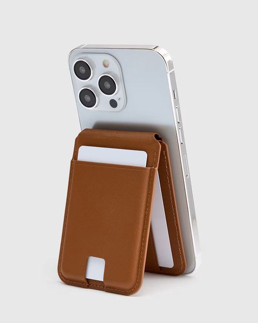 Leather MagSafe Wallet & Phone Stand - US 9538
