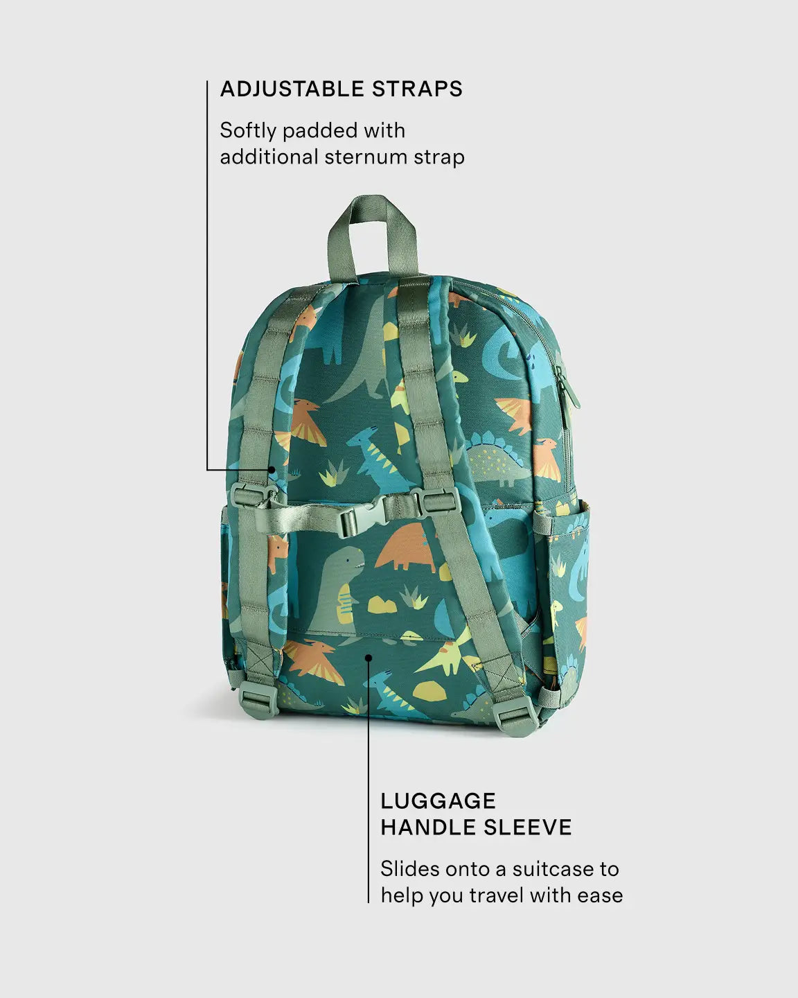 Recycled Double Pocket Backpack - US 6821