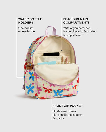 Recycled Double Pocket Backpack - US 1906