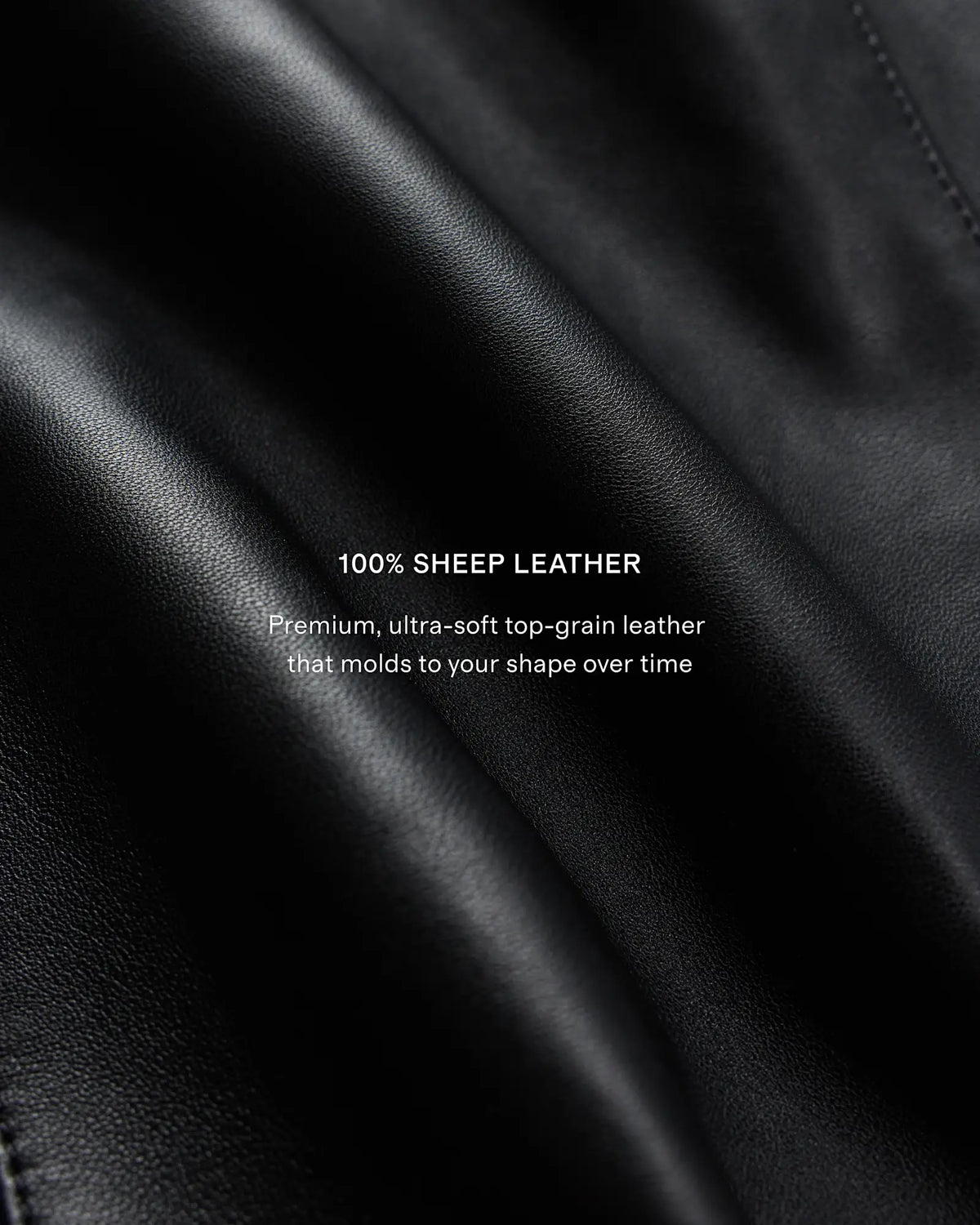 100% Leather Oversized Bomber Jacket - US 0756