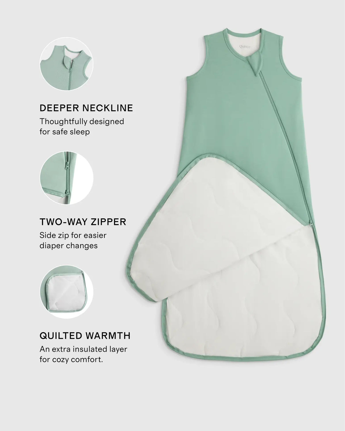 Bamboo Sleep Bag 1.5 TOG - US 2647