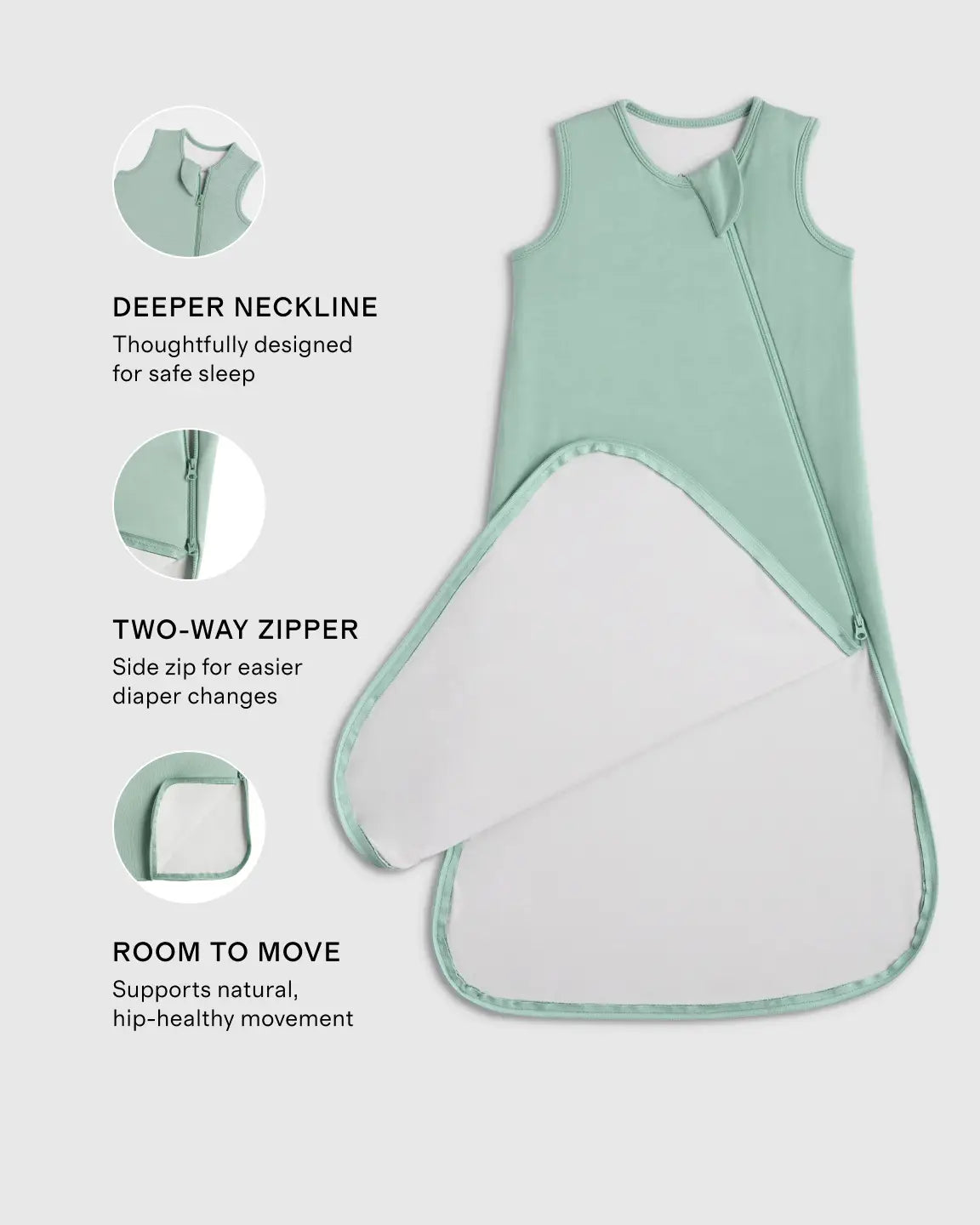 Bamboo Sleep Bag 1.0 TOG - US 5777