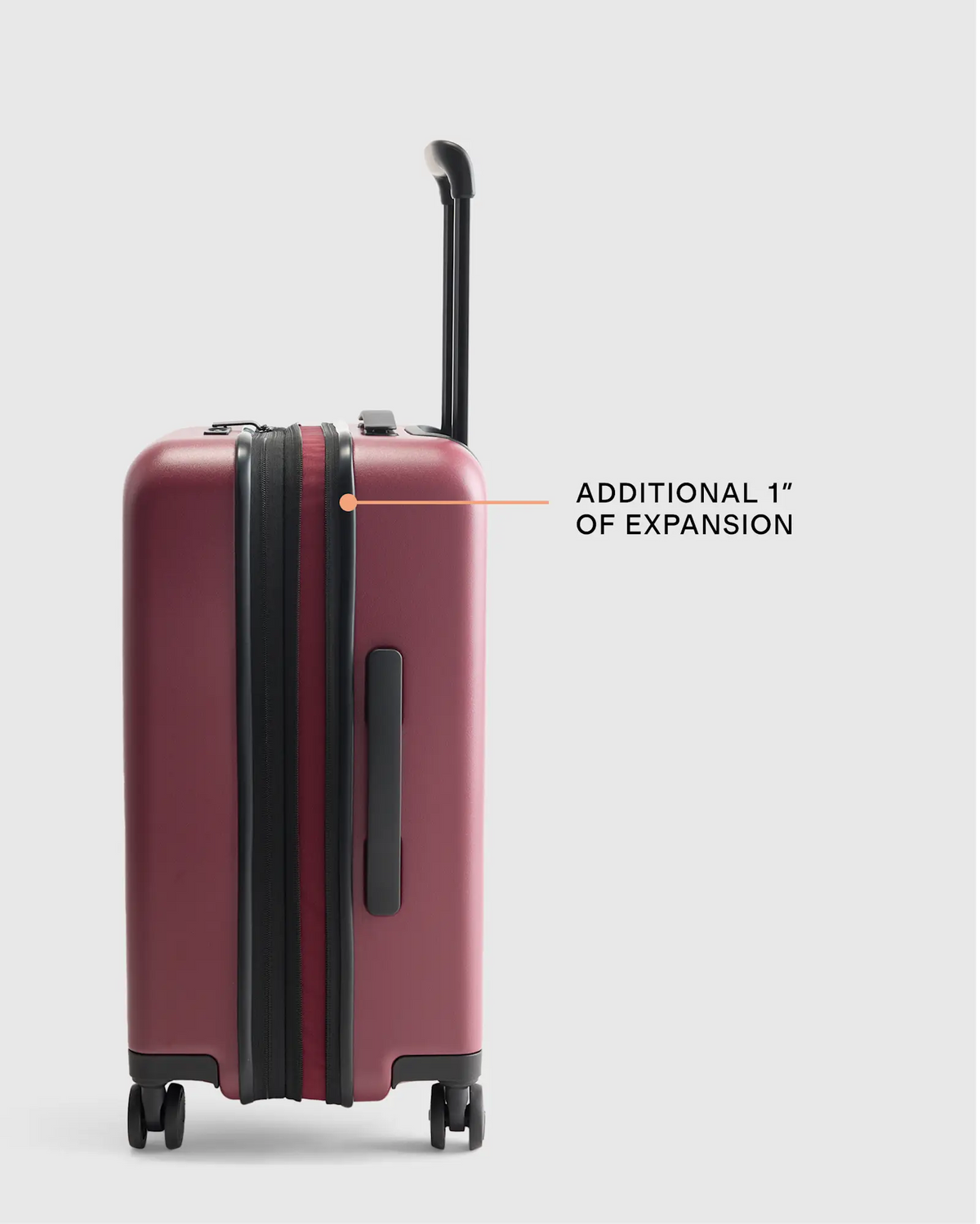 Expandable Medium Check-In Suitcase - US 5111