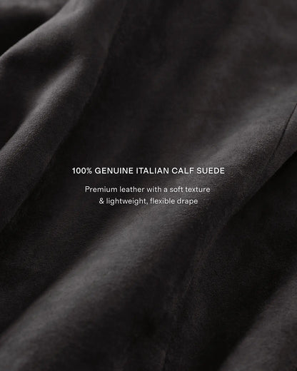 Italian Suede Trucker Jacket - US 9021