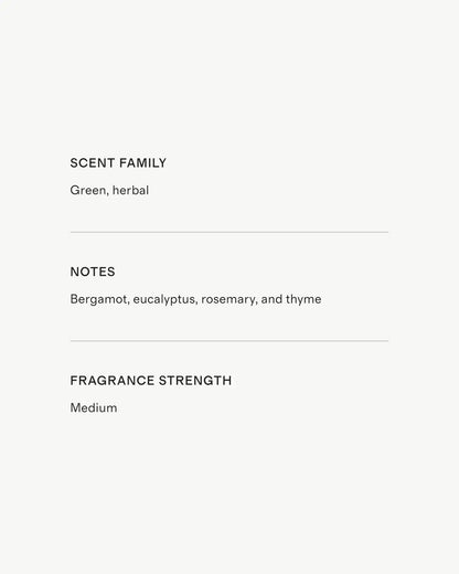Thyme & Eucalyptus Candle - US 8971