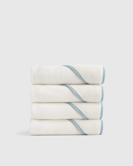 Organic Turkish Cotton Baby Hooded Towel Set 4-Pack - US 4716