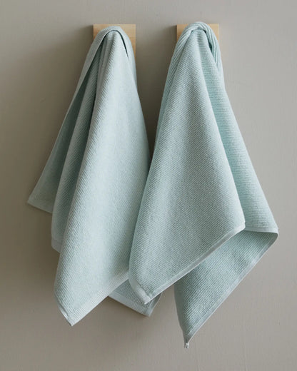 Turkish Ribbed Quick Dry Bath Towel Bundle - US 4059