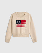 Kids 100% Organic Cotton Flag Sweater - US 4855