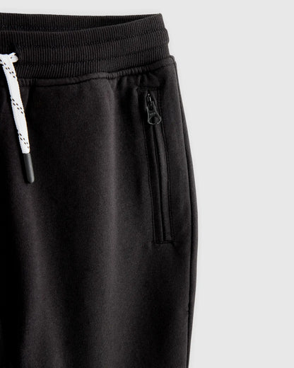 Organic Cotton French Terry Reinforced Knee Slim Jogger - US 1695