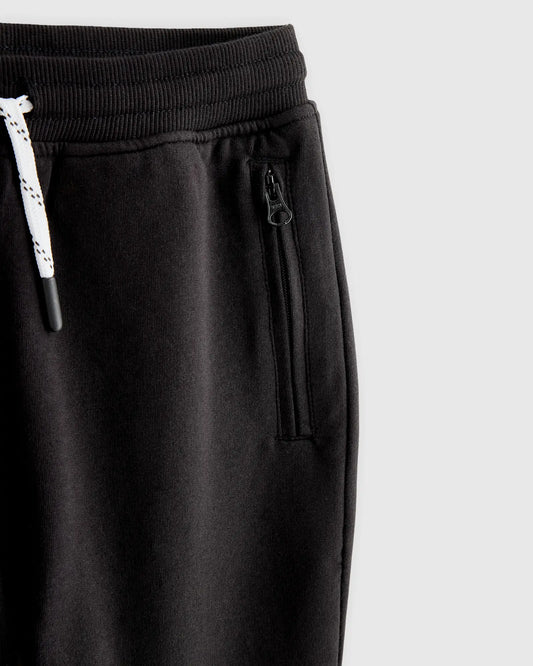 Organic Cotton French Terry Reinforced Knee Slim Jogger - US 1695