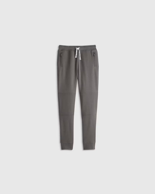 Organic Cotton French Terry Reinforced Knee Slim Jogger - US 4714