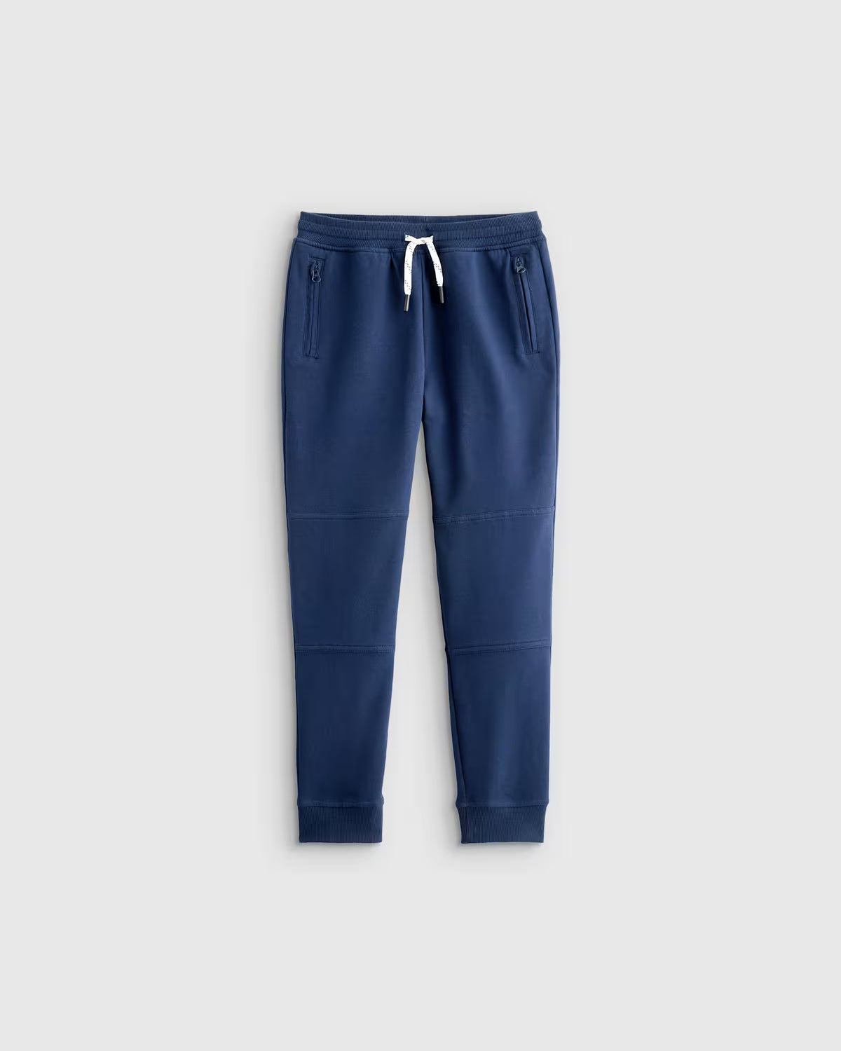 Organic Cotton French Terry Reinforced Knee Slim Jogger - US 9533
