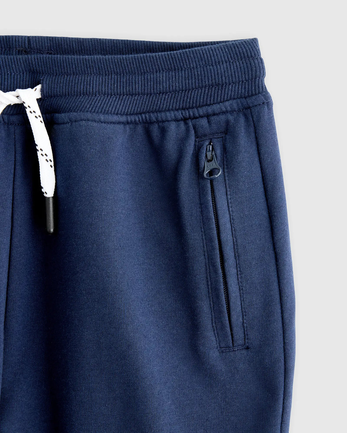 Organic Cotton French Terry Reinforced Knee Slim Jogger - US 9533