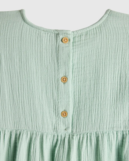 100% Organic Cotton Gauze Dress - US 6917