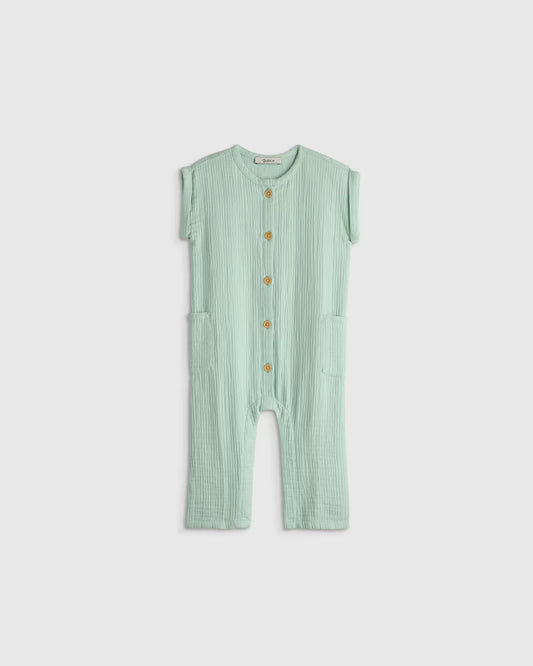 100% Organic Cotton Gauze Romper - US 4813