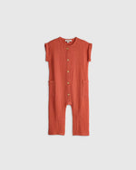 100% Organic Cotton Gauze Romper - US 8054