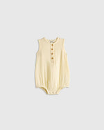 100% Organic Cotton Gauze Bubble Romper - US 7233