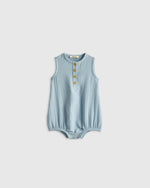 100% Organic Cotton Gauze Bubble Romper - US 0654