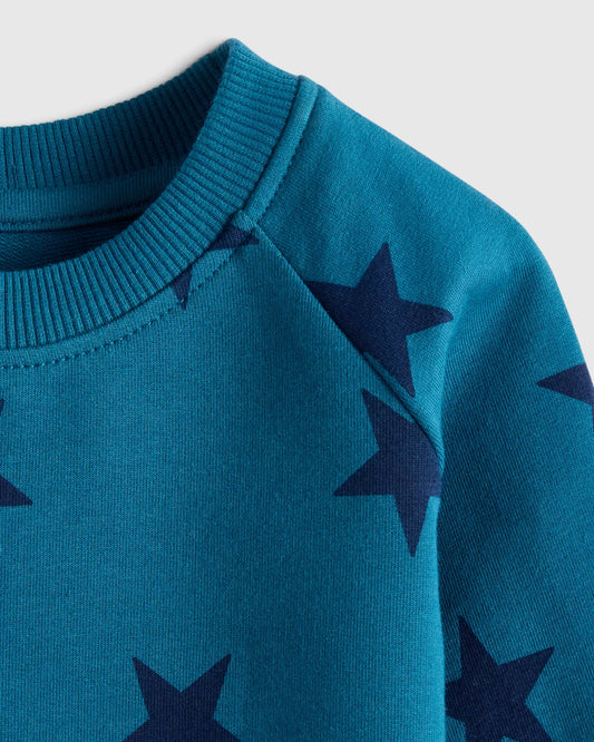 Organic Cotton French Terry Crew Neck Sweatshirt - US 2813