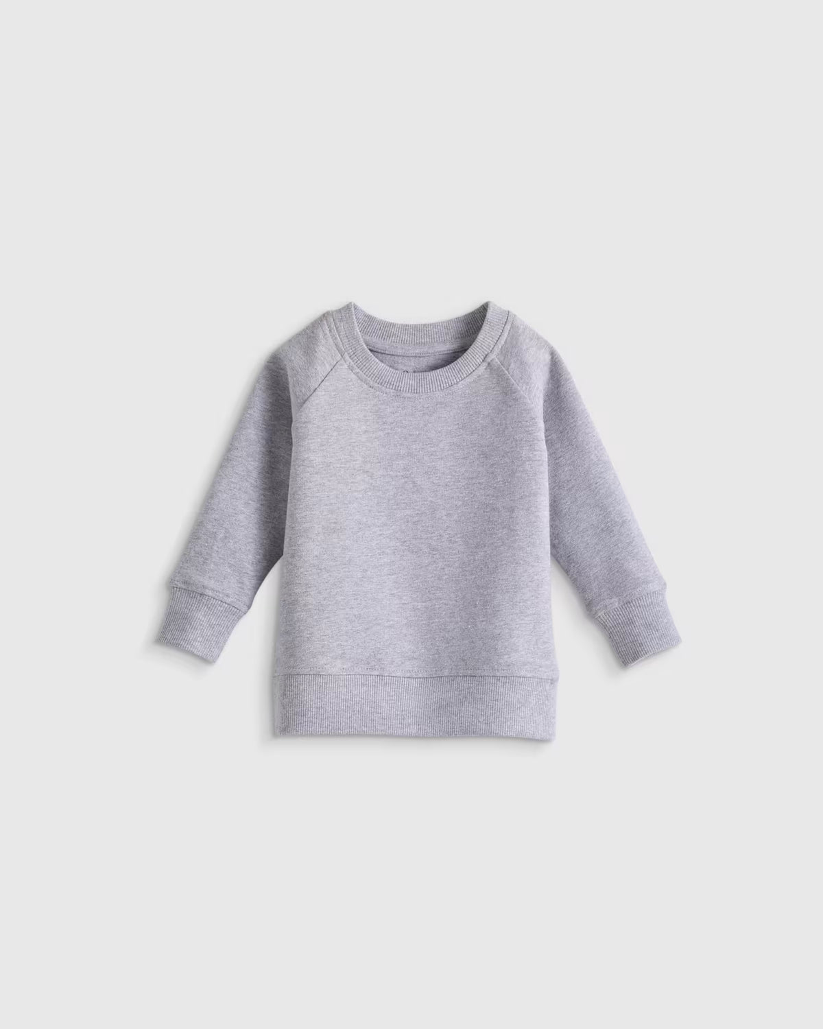 Organic Cotton French Terry Crew Neck Sweatshirt - US 9557
