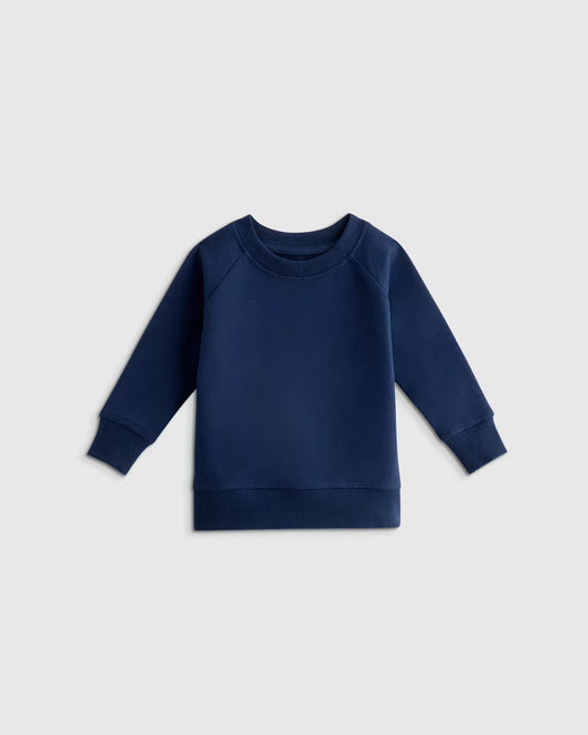 Organic Cotton French Terry Crew Neck Sweatshirt - US 0575