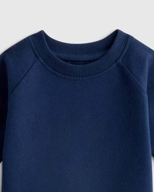 Organic Cotton French Terry Crew Neck Sweatshirt - US 0575