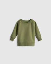 Organic Cotton French Terry Crew Neck Sweatshirt - US 5984