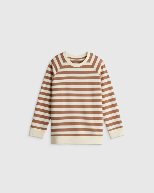Organic Cotton French Terry Crew Neck Sweatshirt - US 8174