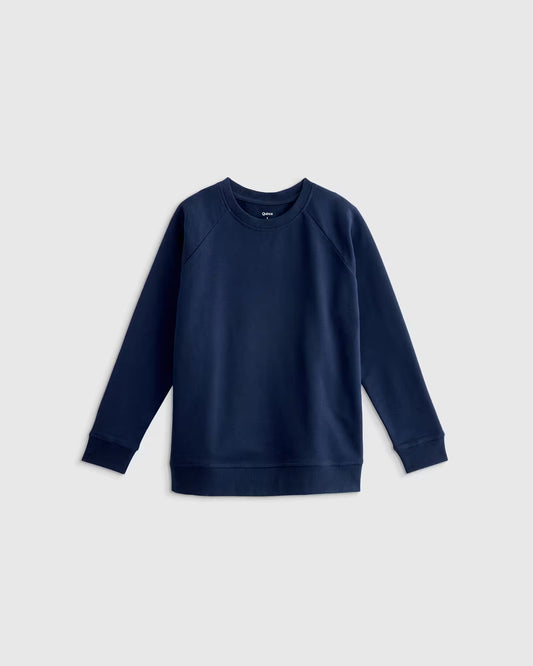 Organic Cotton French Terry Crew Neck Sweatshirt - US 0027