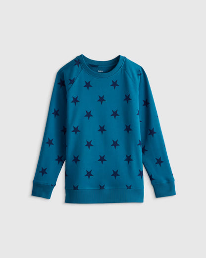 Organic Cotton French Terry Crew Neck Sweatshirt - US 3131