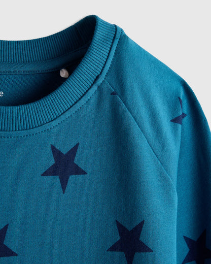 Organic Cotton French Terry Crew Neck Sweatshirt - US 3131