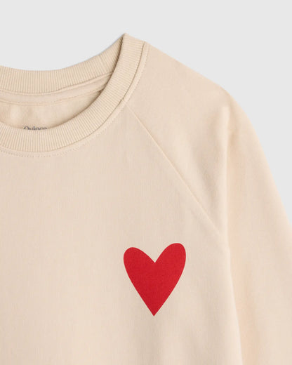 Organic Cotton French Terry Crew Neck Sweatshirt - US 1390