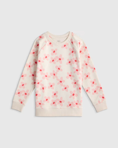 Organic Cotton French Terry Crew Neck Sweatshirt - US 0248