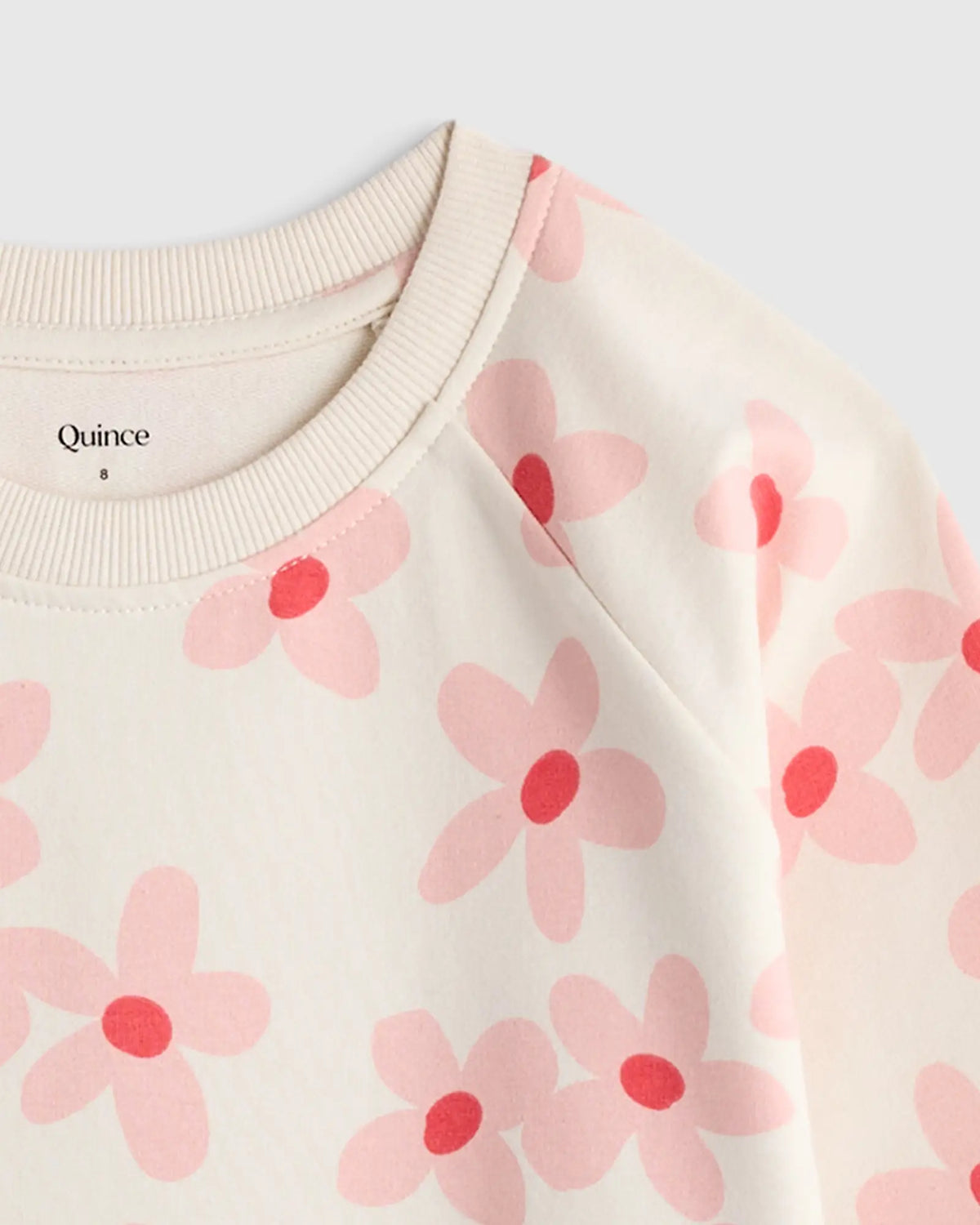 Organic Cotton French Terry Crew Neck Sweatshirt - US 0248