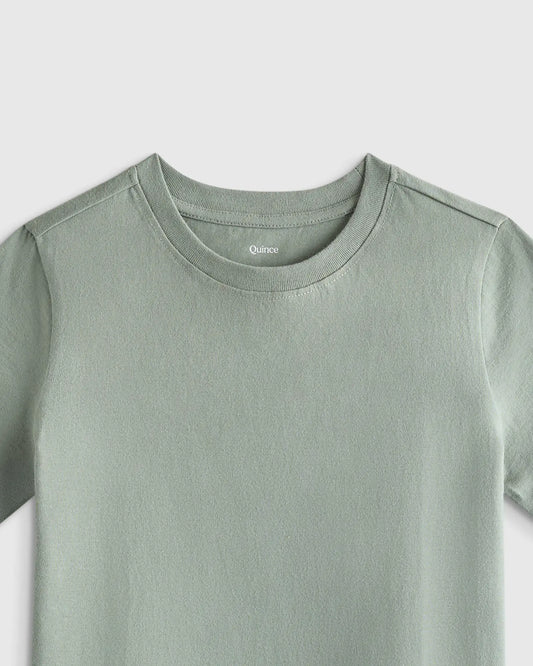 100% Organic Cotton Jersey Short Sleeve Tee - US 4536
