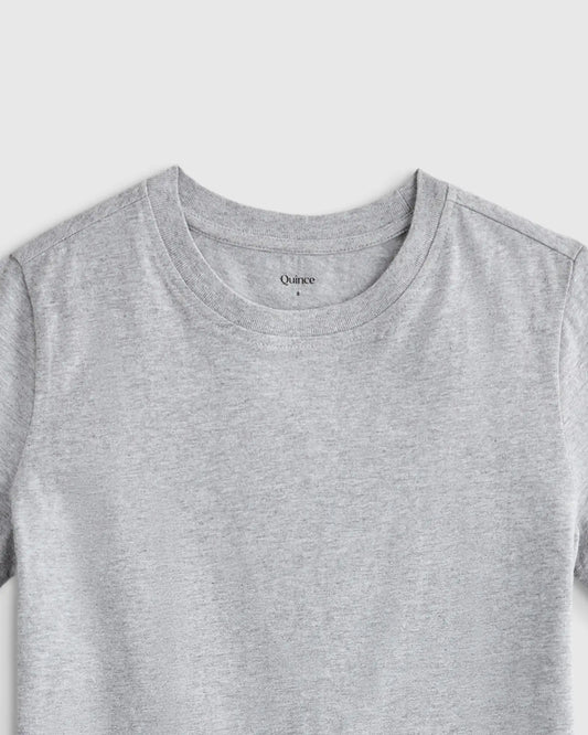 100% Organic Cotton Jersey Short Sleeve Tee - US 9302