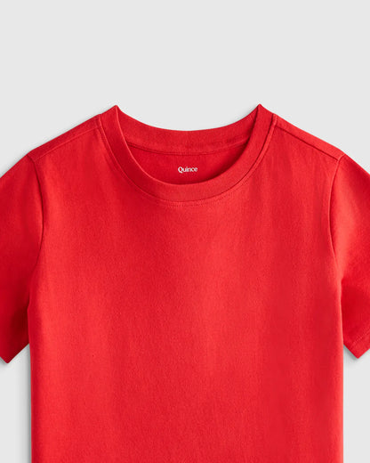 100% Organic Cotton Jersey Short Sleeve Tee - US 8202