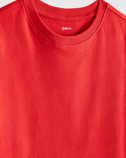 100% Organic Cotton Jersey Short Sleeve Tee - US 8202