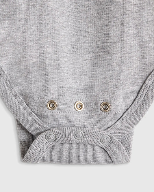 100% Organic Cotton Long Sleeve Bodysuit - US 5036