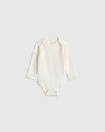 100% Organic Cotton Long Sleeve Bodysuit - US 2577