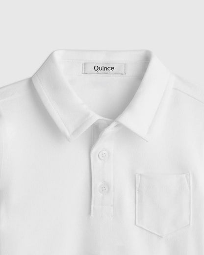Organic Cotton Short Sleeve Pique Polo - US 0601
