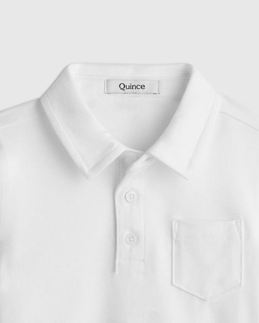 Organic Cotton Short Sleeve Pique Polo - US 0601