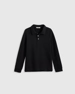 Organic Cotton Long Sleeve Pique Polo - US 6919