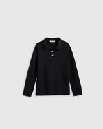 Organic Cotton Long Sleeve Pique Polo - US 7081