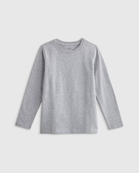 100% Organic Cotton Jersey Long Sleeve Tee - US 8318